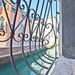 San Barnaba On The Canal , Venice Italy